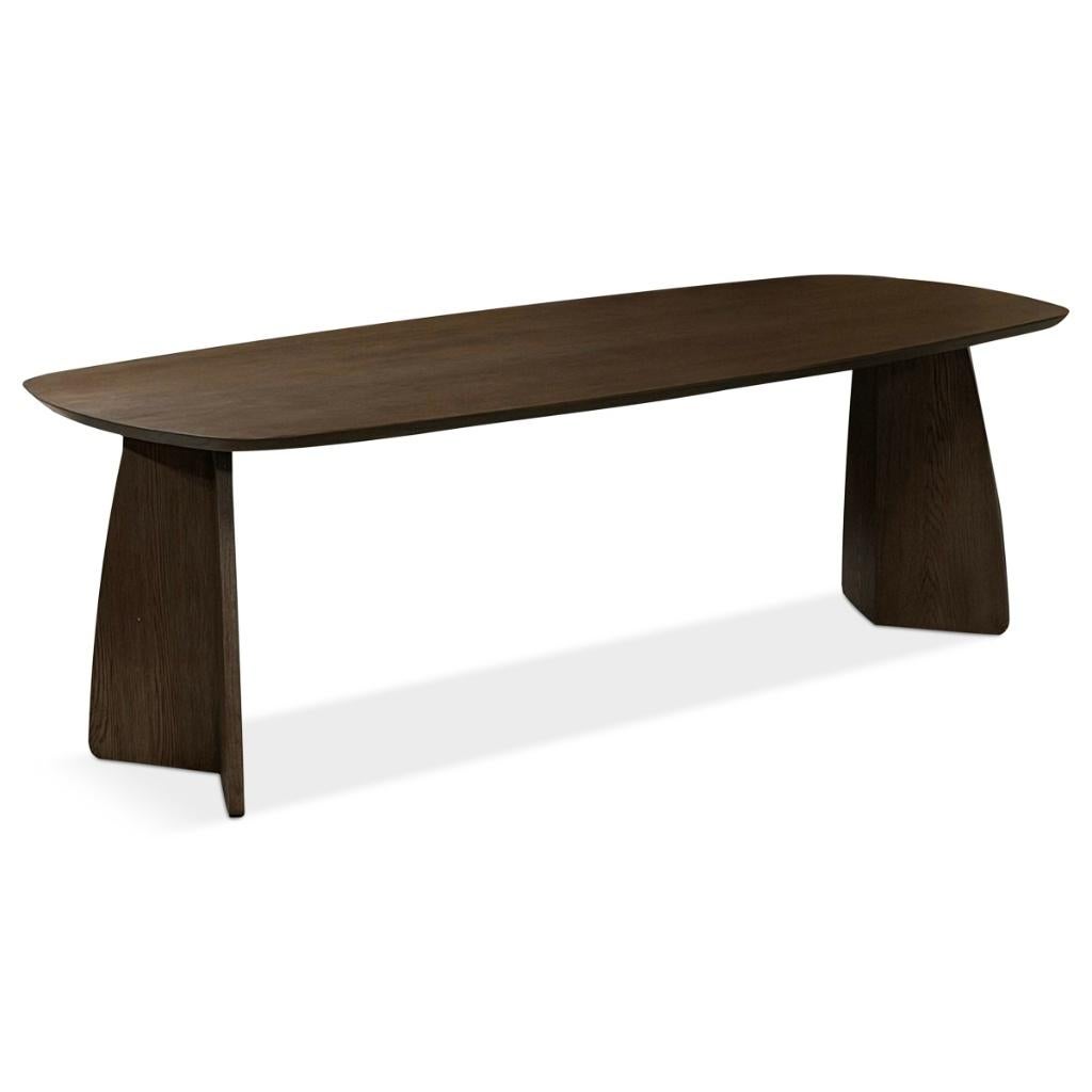 Foto 9 van Japandi tafel deens ovaal eiken bruin 210 240cm