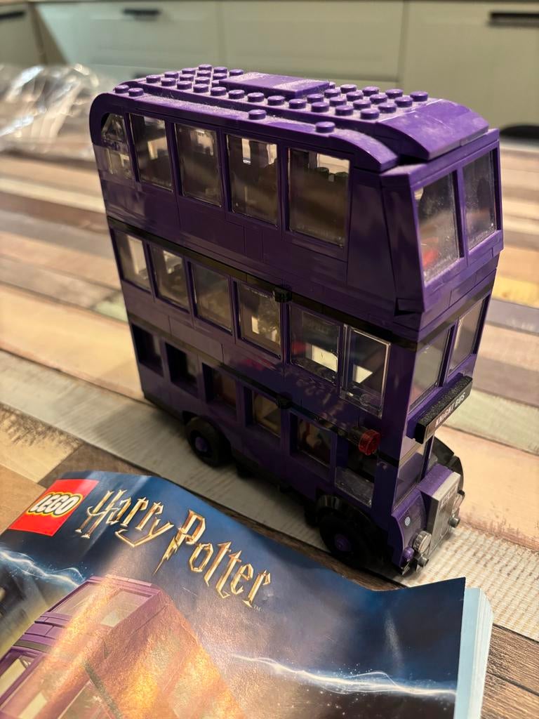 Lego Harry Potter De Collectebus 75957 compleet, Ophalen, Zo goed als nieuw, Complete set, Lego