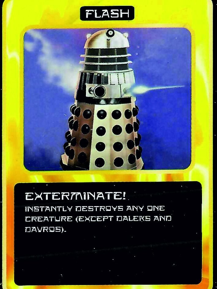 Doctor Who CCG - Exterminate! P, Ophalen of Verzenden, Zo goed als nieuw, Losse kaart