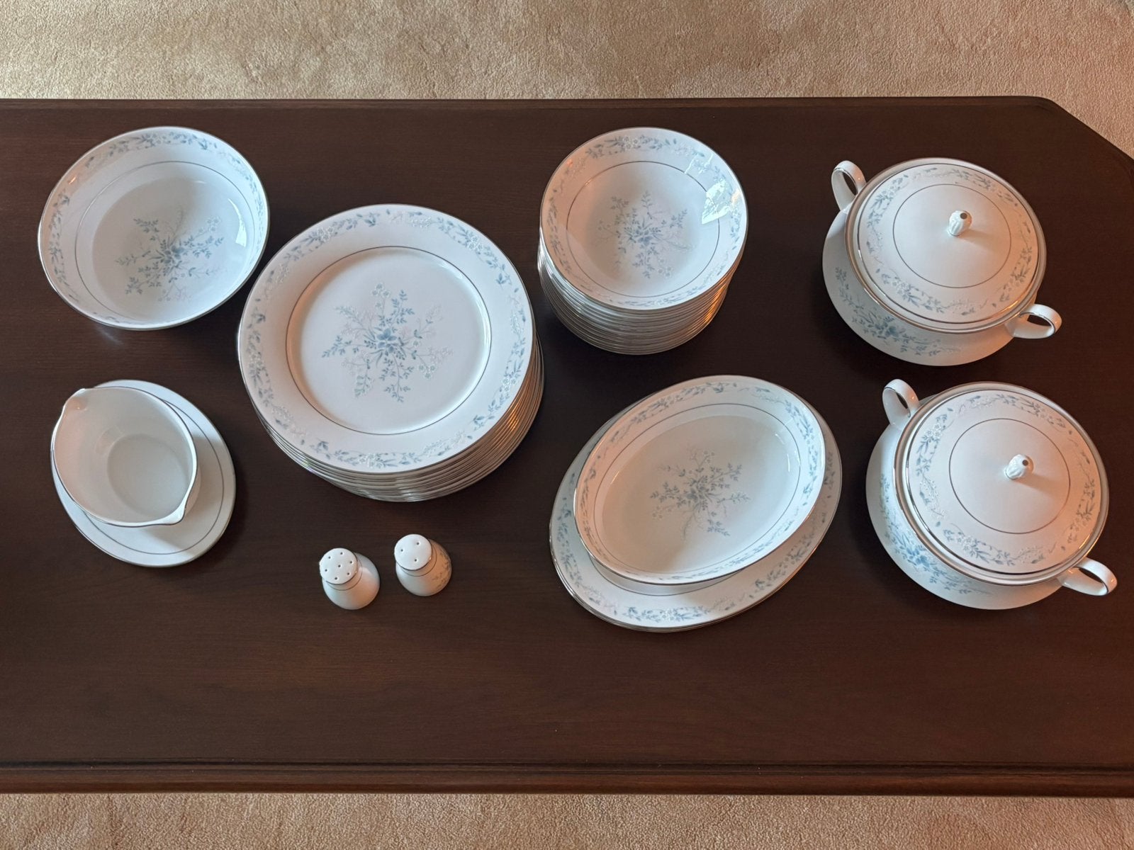 Noritake Carolyn - Japans vintage porseleinen dinerservies, Ophalen