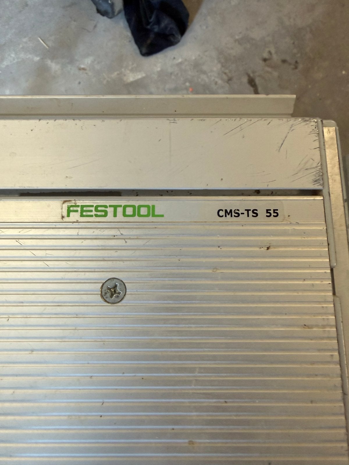 Festool CMS-TS 55 Tafelzaag met onderstel, Ophalen, Gebruikt, Cirkelzaag, 600 tot 1200 watt