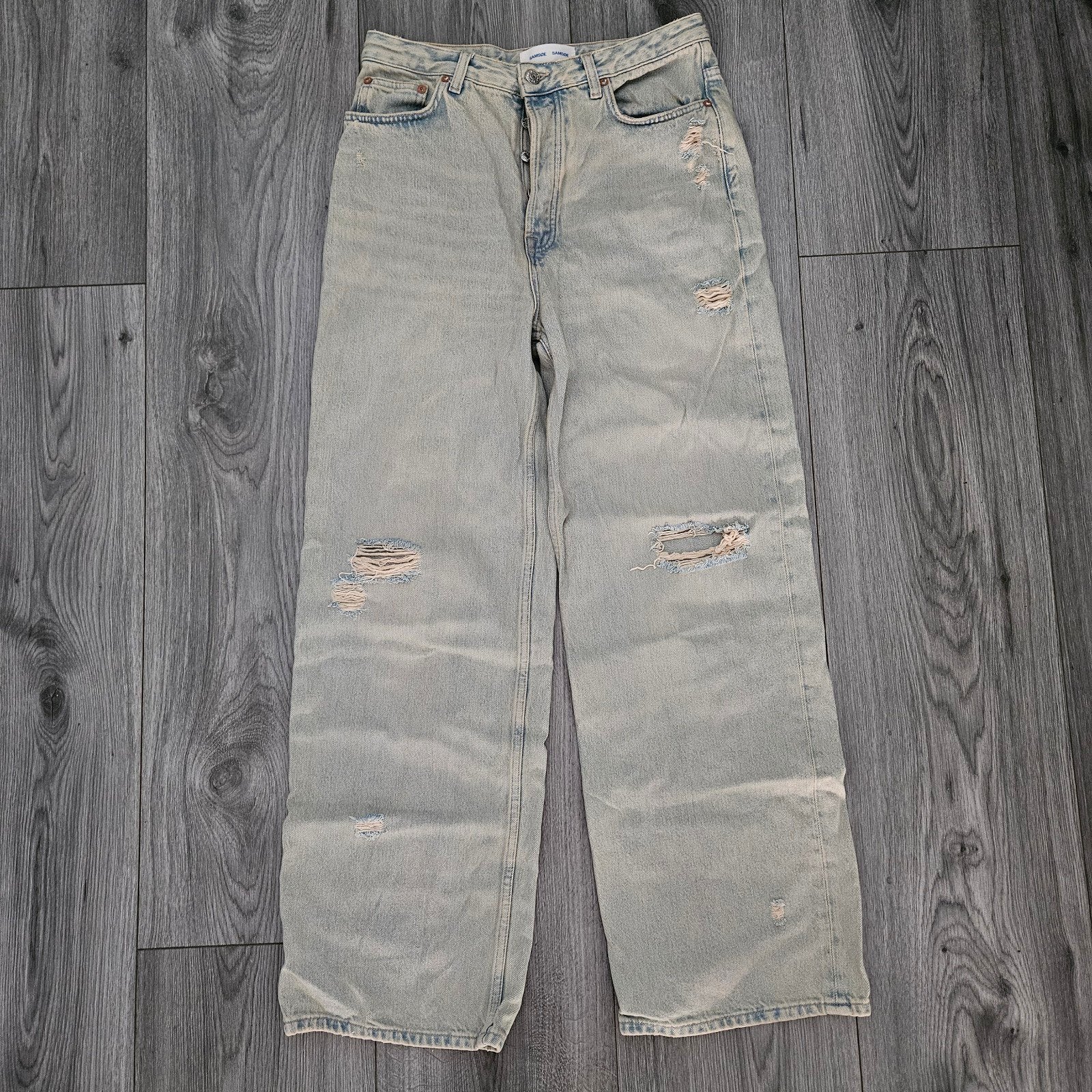 Samsoe Samsoe jeans maat 28/32, Ophalen, Overige kleuren, Zo goed als nieuw, Samsoe Samsoe