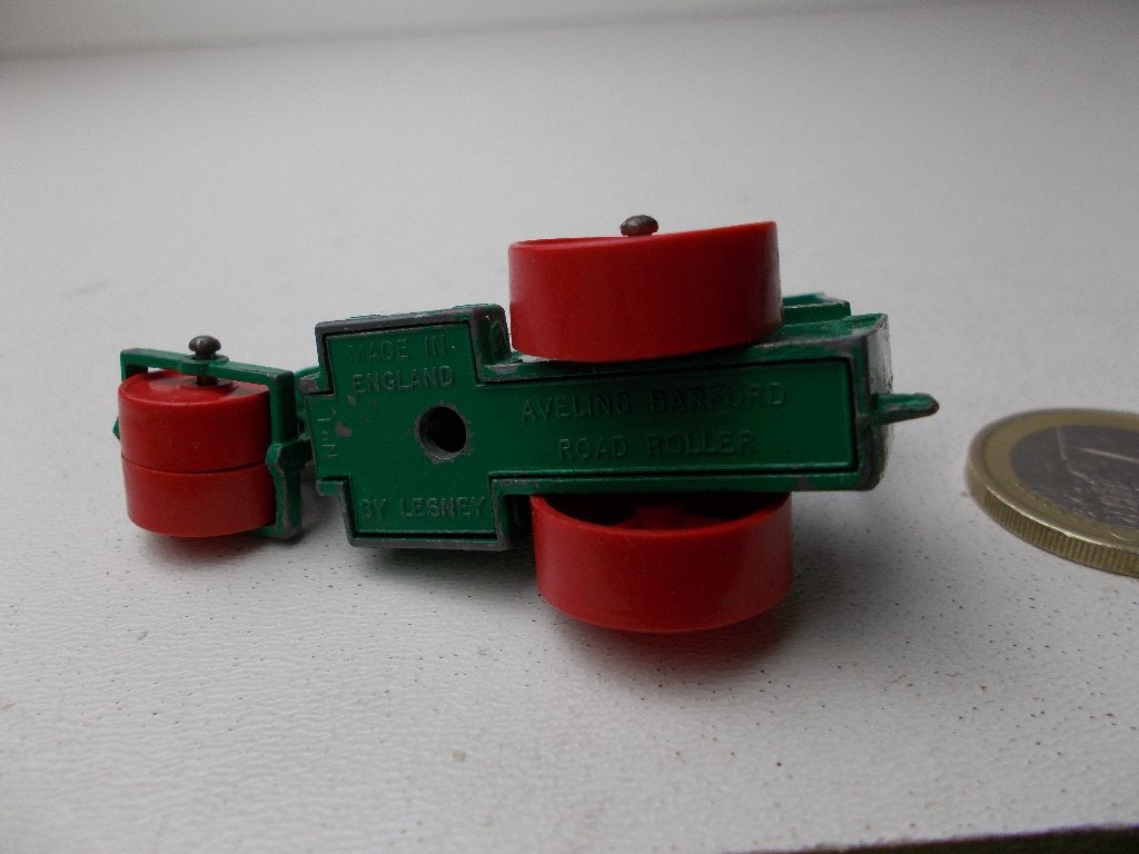 1962 Lesney Matchbox No. 1D AVELING BARFORD ROAD ROLLER, Hobby en Vrije tijd, Modelauto's | 1:50, Ophalen of Verzenden, Zo goed als nieuw
