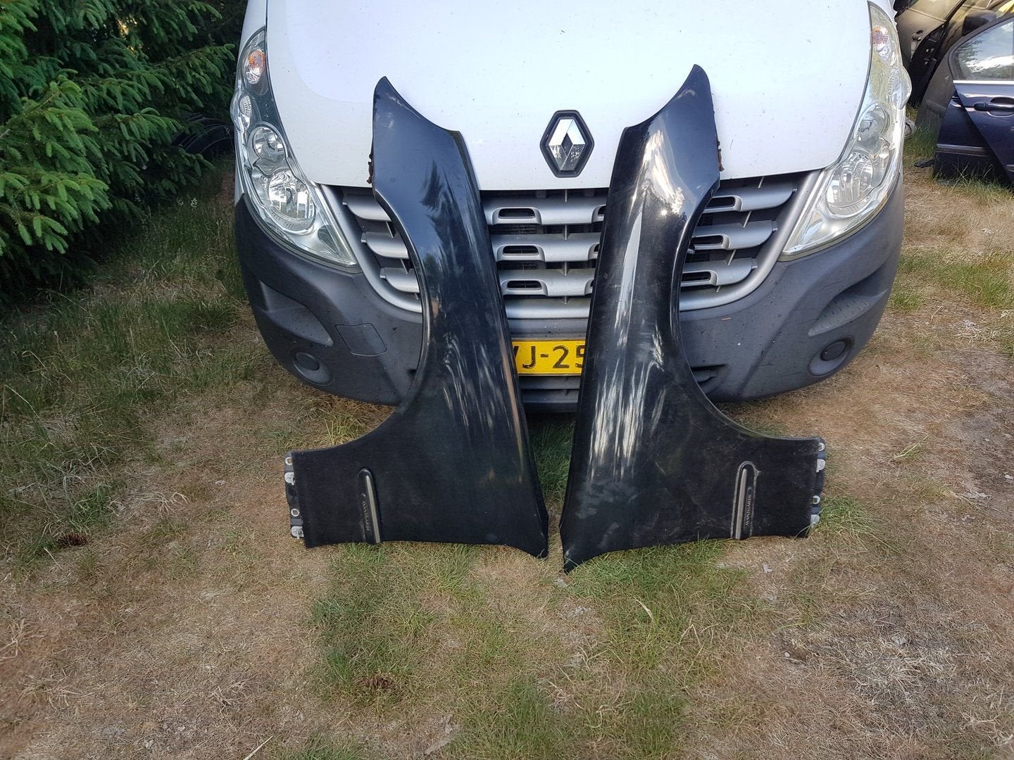 MERCEDES C KLASSE W203  AVANDGARDE  VOORSCHERMEN BJ 2002, Auto-onderdelen, Carrosserie en Plaatwerk, Gebruikt, -, -, Ophalen of Verzenden
