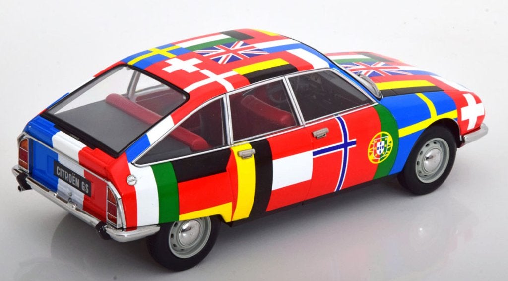 Citroen GS 71 Auto v/h Jaar Flag 1/18 NOREV 181667 2e versie, Verzenden, Nieuw, Auto, Norev