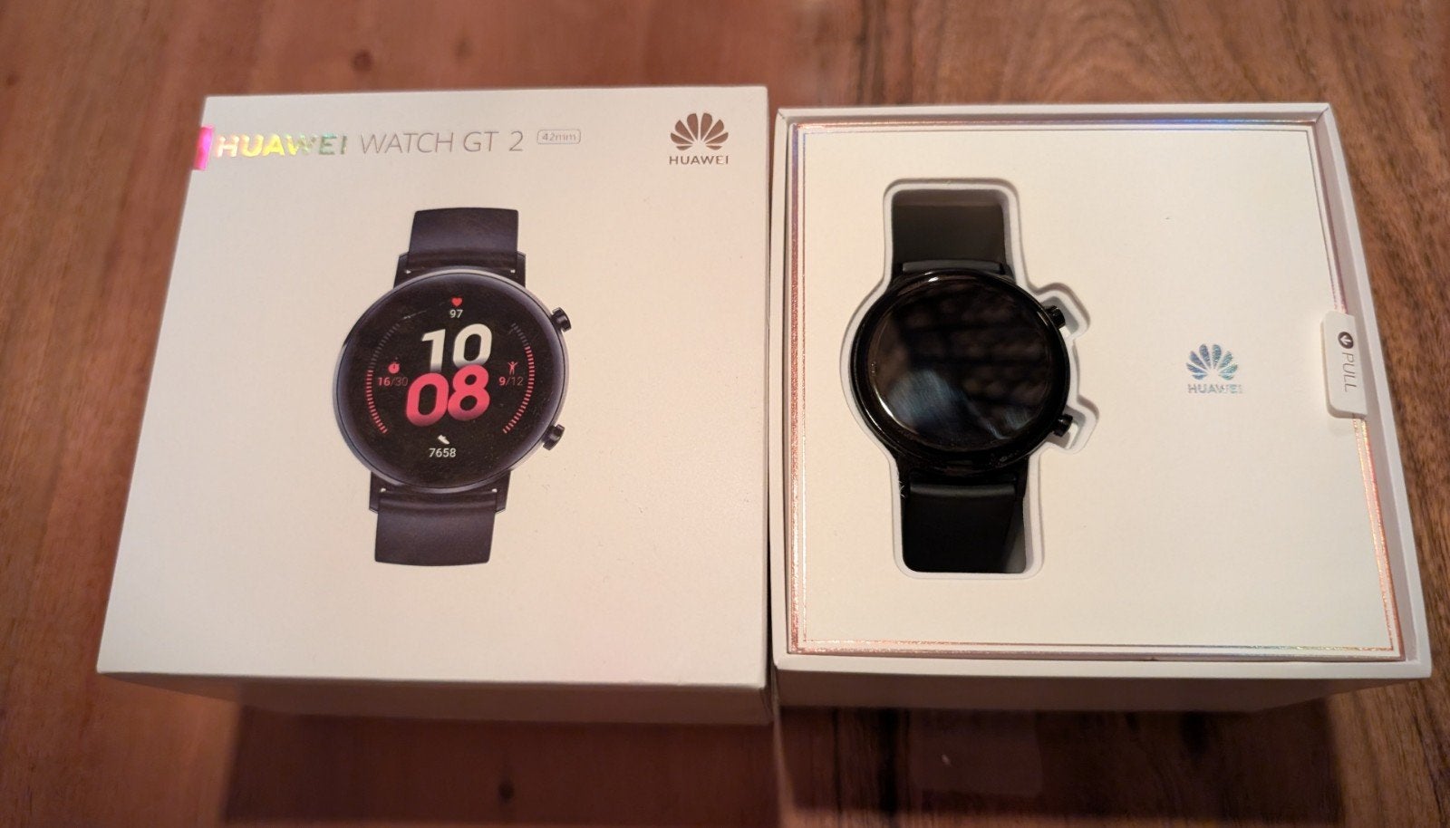 Huawei Watch GT 2 42mm - Zwart - Zo goed als nieuw, Snelheid, Zwart, Ophalen of Verzenden, Zo goed als nieuw