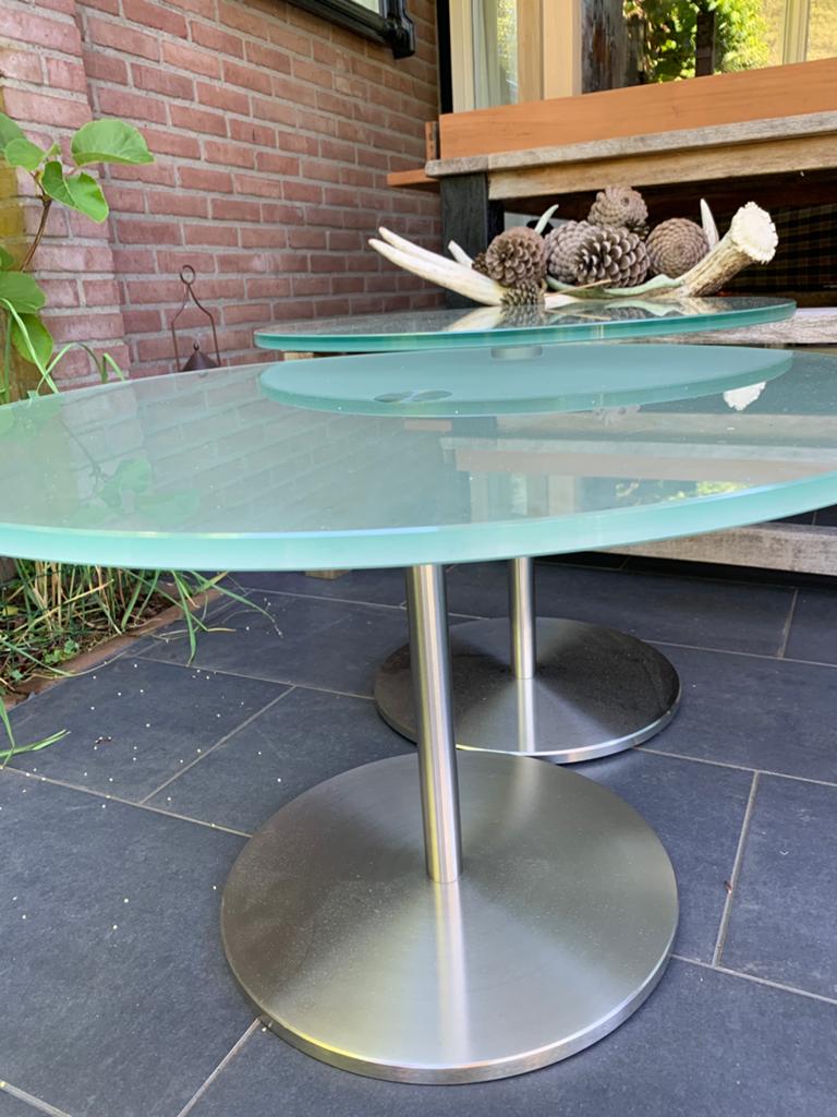 Design (bijzet) salontafeltjes, Minder dan 55 cm, Vierkant, Ophalen, 45 tot 60 cm