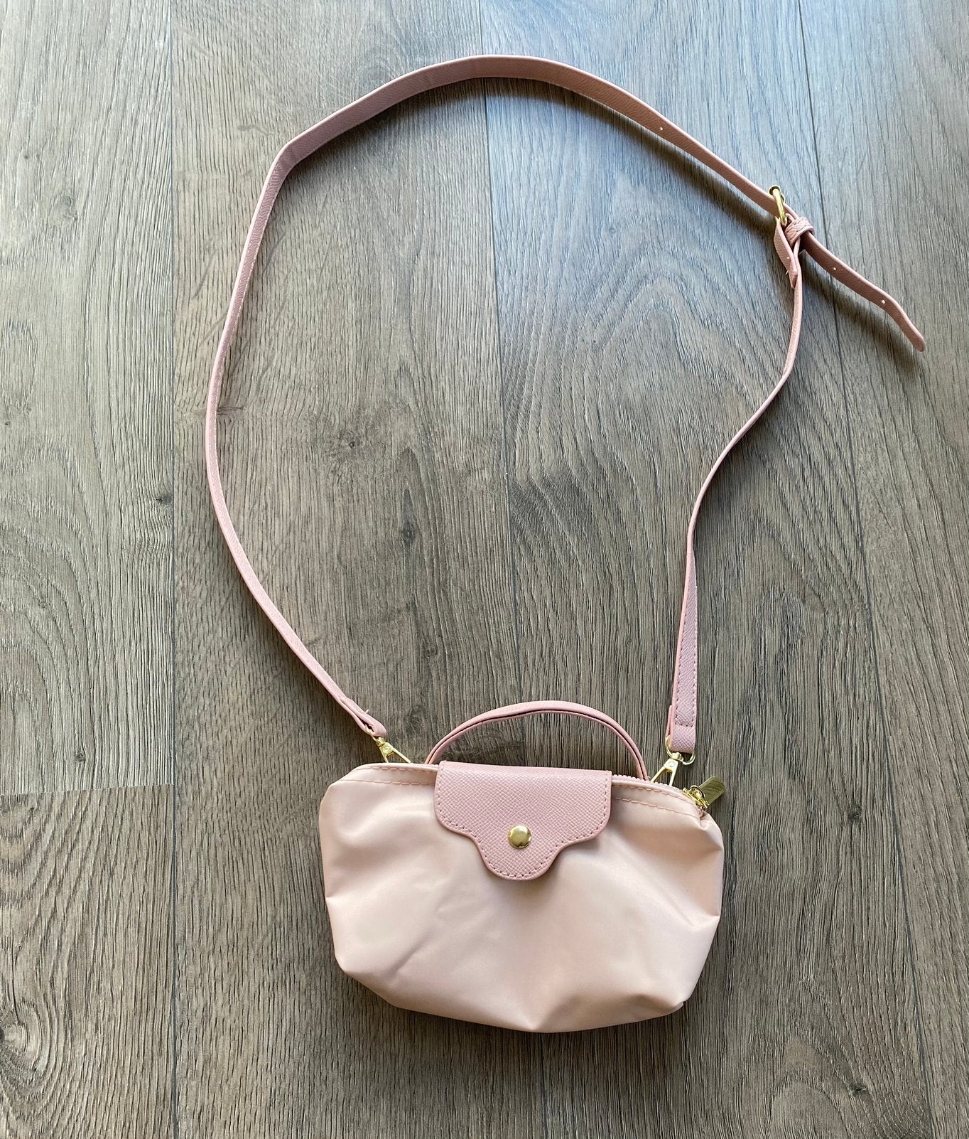 Roze crossbody tasje, Ophalen of Verzenden, Zo goed als nieuw, Roze, Schoudertasje