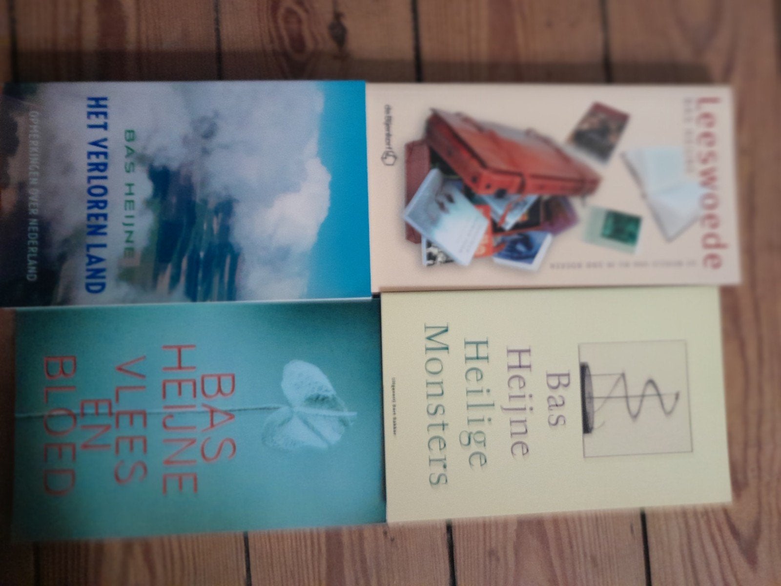 4 gesigneerde boeken van Bas Heijne (incl. Leesswoede), Ophalen of Verzenden, Zo goed als nieuw, Bas Heijne, Nederland