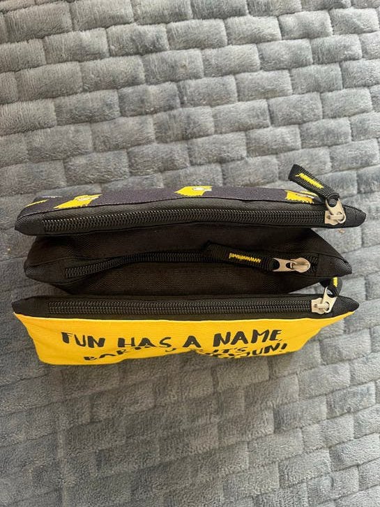 NIEUW, the Simpson canvas pennen etui (Bart Simpson), 3 vaks, Ophalen of Verzenden, Nieuw
