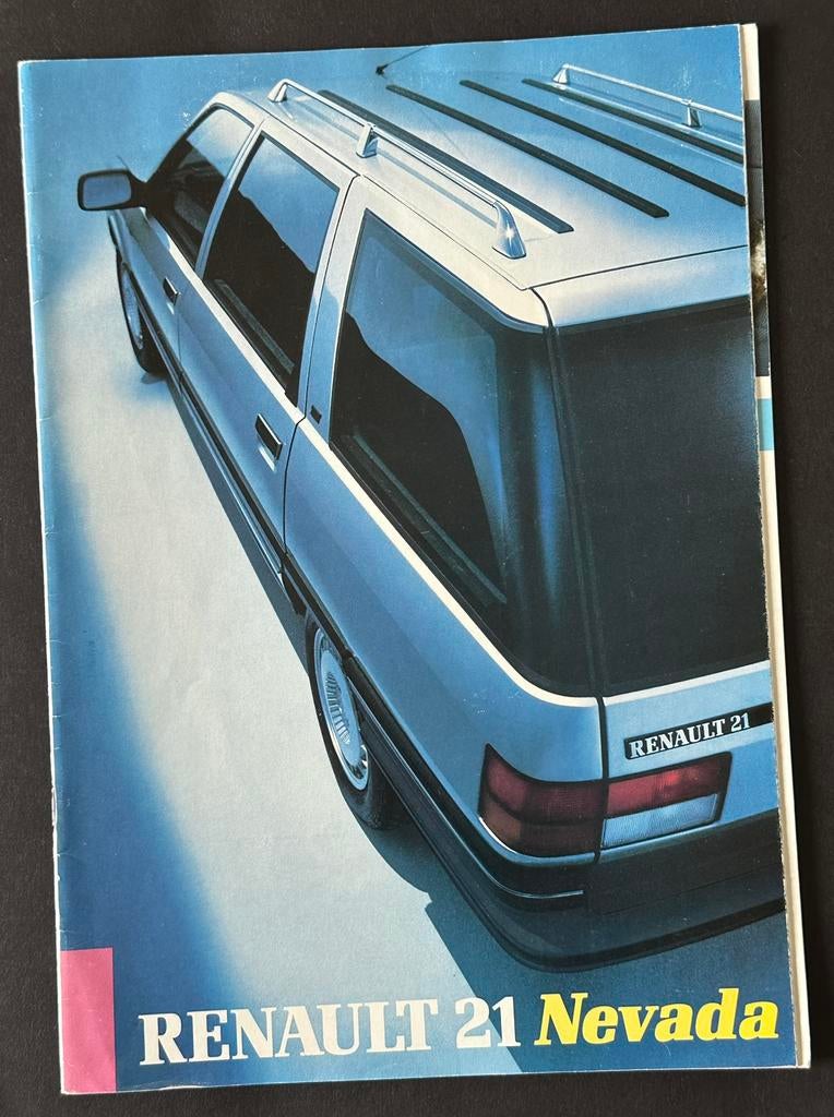 Nette Renault 21 Nevada brochure, Ophalen, Auto's