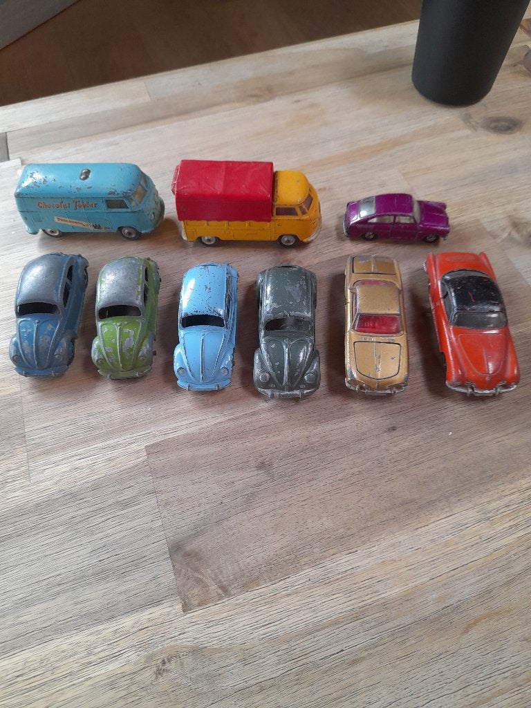 Volkswagen miniaturen, Ophalen of Verzenden, Gebruikt, Auto, Dinky Toys