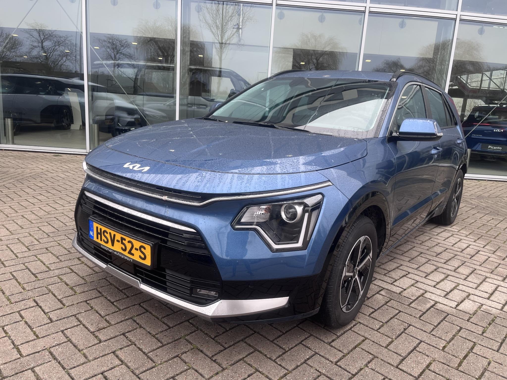 Kia Niro 1.6 GDi Hybrid DynamicLine Lmv|Nav|Camera|Cruise co, Auto's, Kia, 1374 kg, Gebruikt, Euro 6, 129 pk