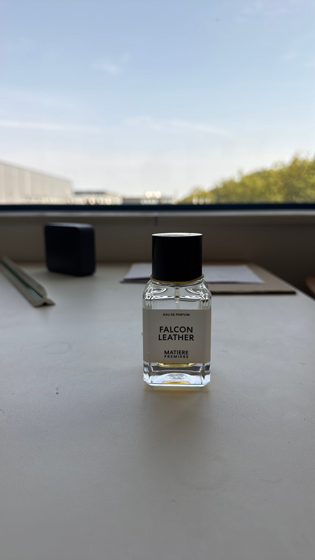 Falcon leather eau de parfum matiere premiere 5 ml van de 50, Ophalen of Verzenden, Zo goed als nieuw