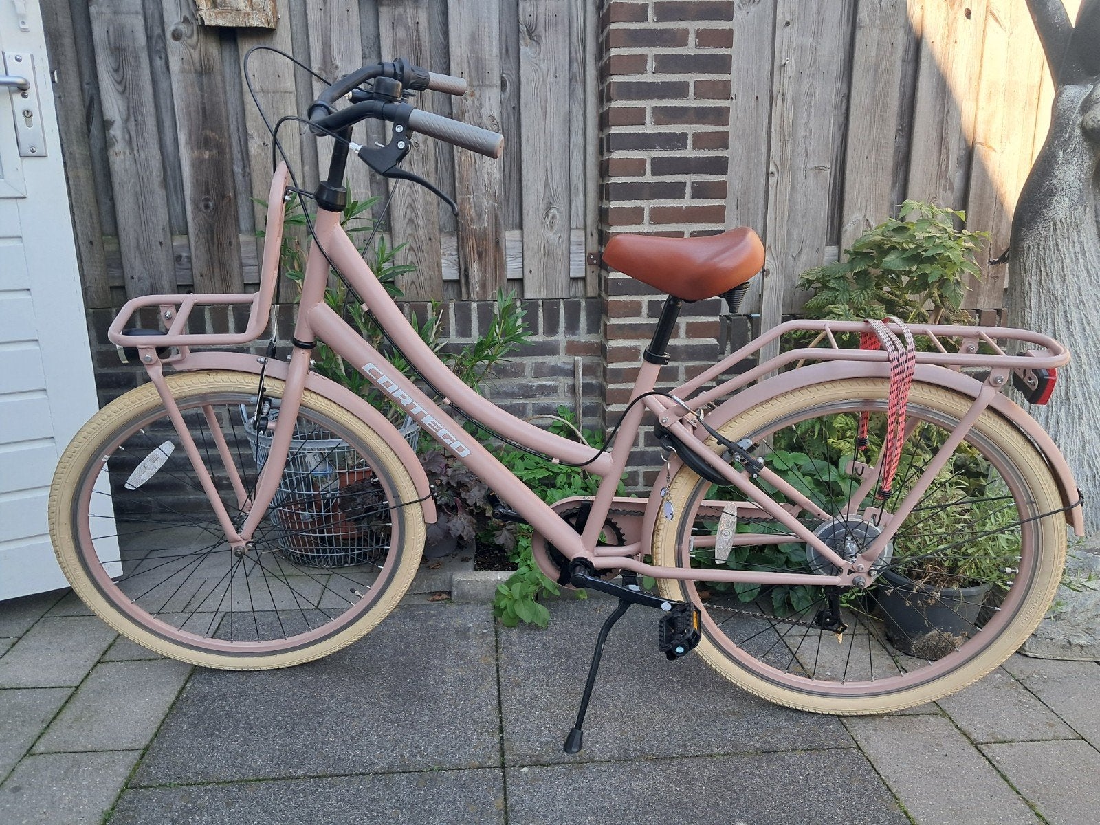 Cortego fiets 26 inch - 7 Versn. - Zo goed als nieuw, Velgrem, Handrem, Ophalen, 26 inch of meer