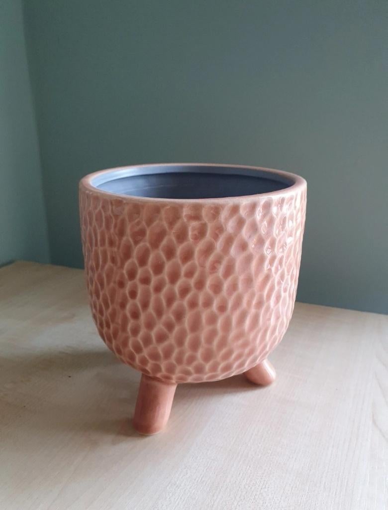 Bloempot op pootjes - Mica Decorations, Rond, Binnen, Ophalen of Verzenden, Zo goed als nieuw