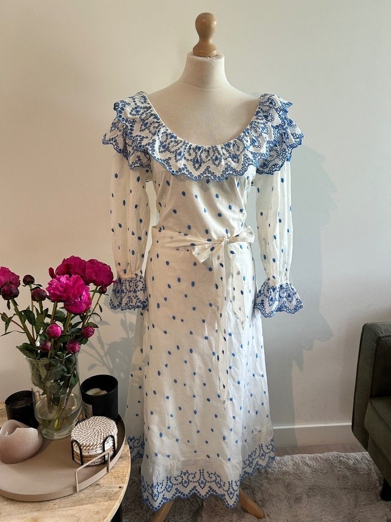 Fabienne Chapot maat 42 Josie dress NIEUW 3303, Kleding | Dames, Jurken, Blauw, Maat 42/44 (L), Nieuw, Ophalen of Verzenden