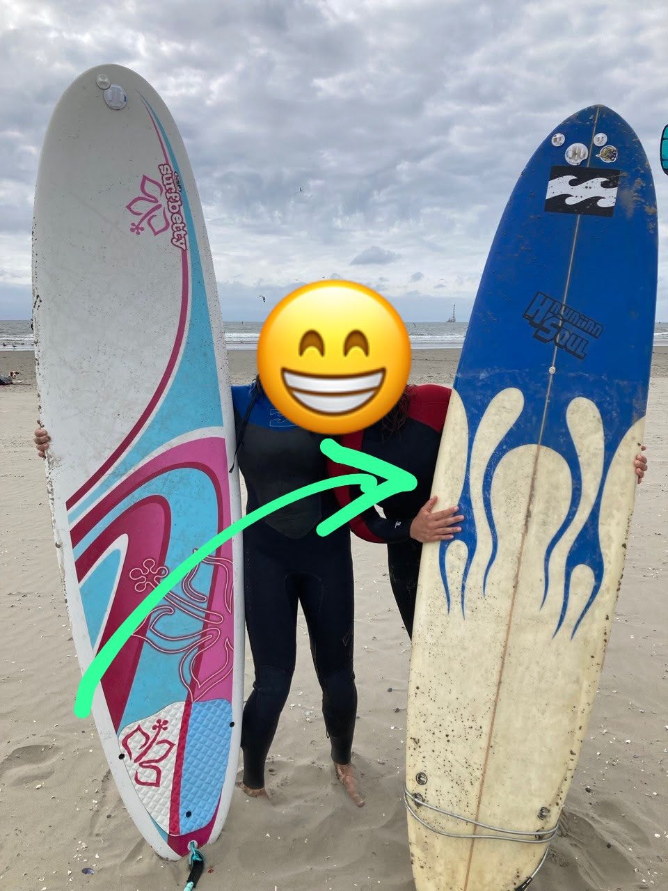 Surfplank mini malibu, Ophalen, Zo goed als nieuw