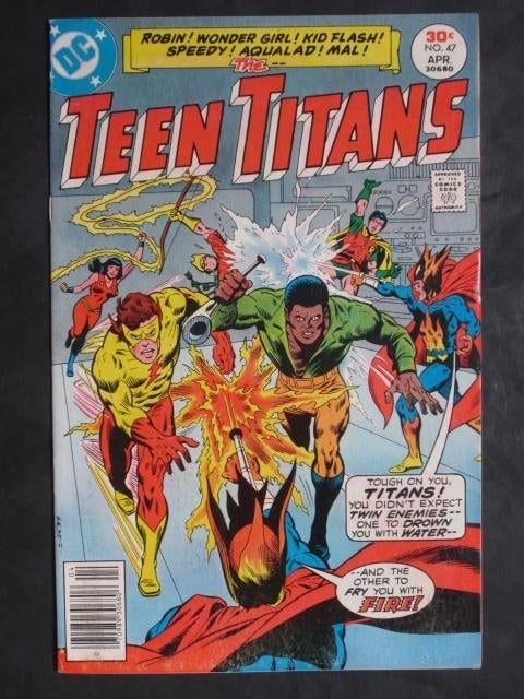Teen Titans (1966 serie) #47 DC 1977 Key issue, Eén comic, Amerika, Verzenden, Zo goed als nieuw