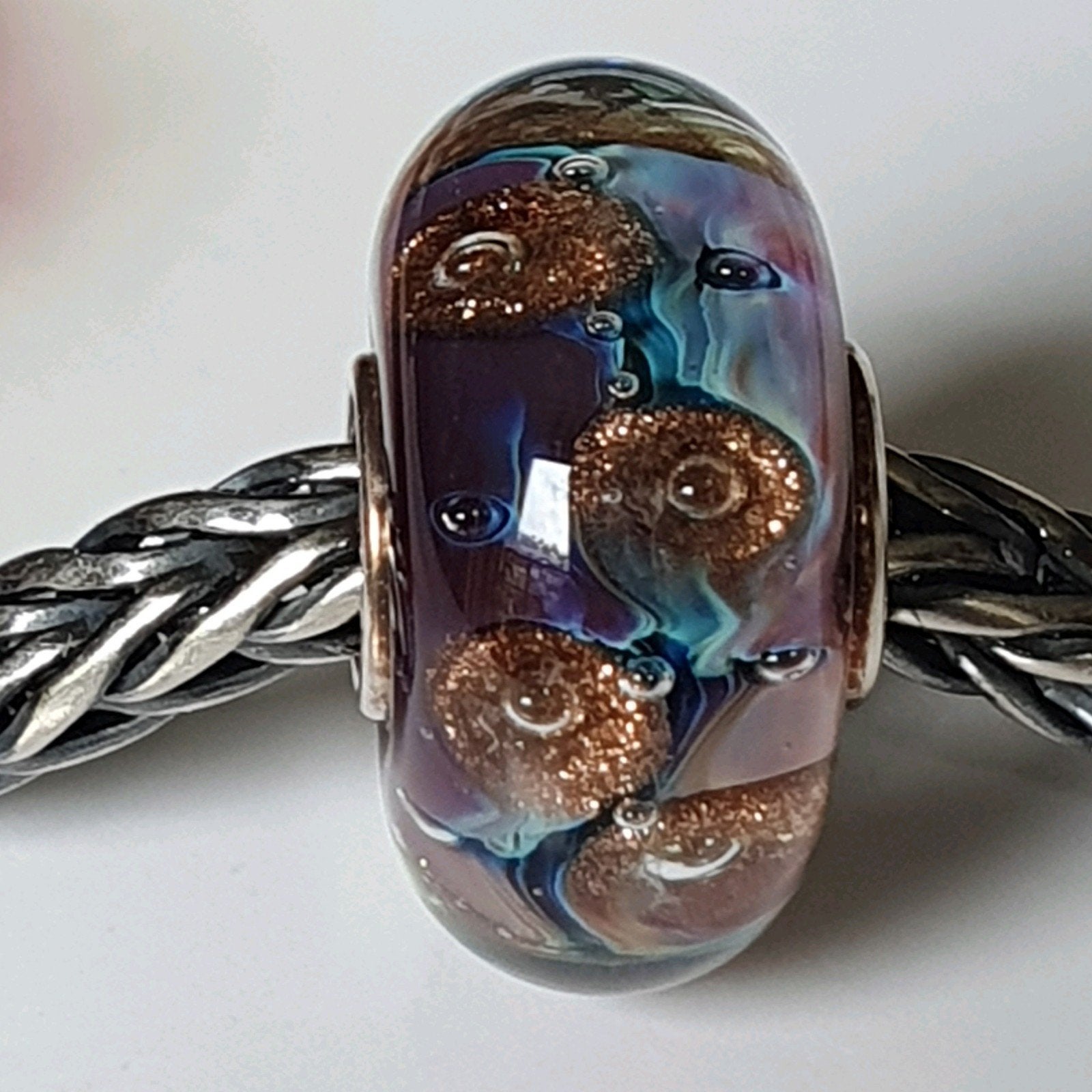 Authentieke Elfbeads  Mystiek Universum      trollbeads, Overige merken, Glas of Kristal, Nieuw, Ophalen of Verzenden