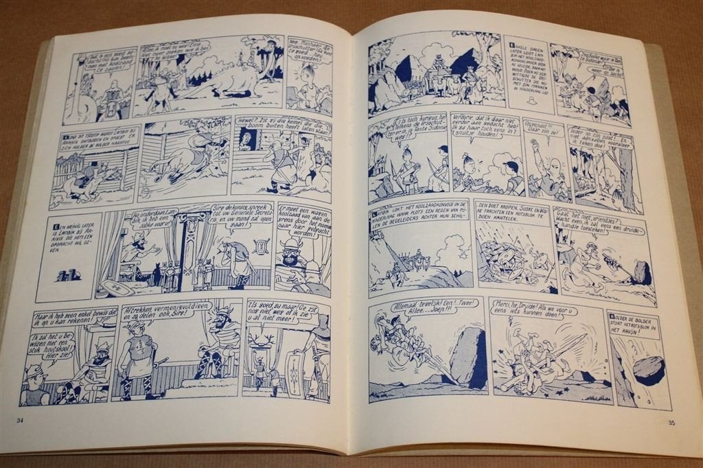 Lambiorix — Suske en Wiske van Vandersteen, Facsimile 1950, Boeken, Eén stripboek, Ophalen of Verzenden, Gelezen