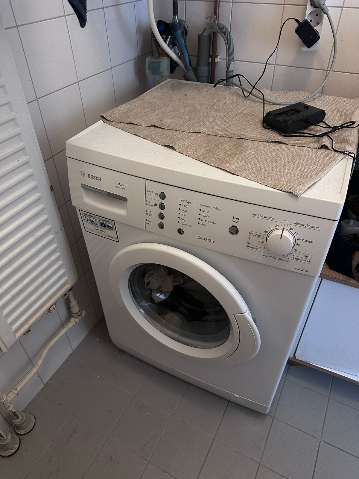 Bosch Wasmachine Exclusiv - Betrouwbaar en Efficiënt, Ophalen, Gebruikt, Voorlader, Kort programma