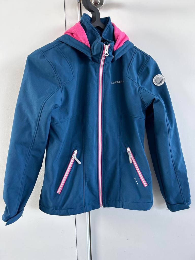 Sportief Softshell Jack Icepeak - maat 152, Ophalen of Verzenden, Zo goed als nieuw, Jongen of Meisje, Jas