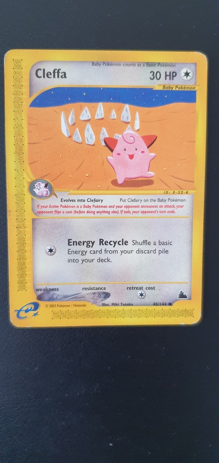 Cleffa 48/144 pokemon kaart, Ophalen of Verzenden