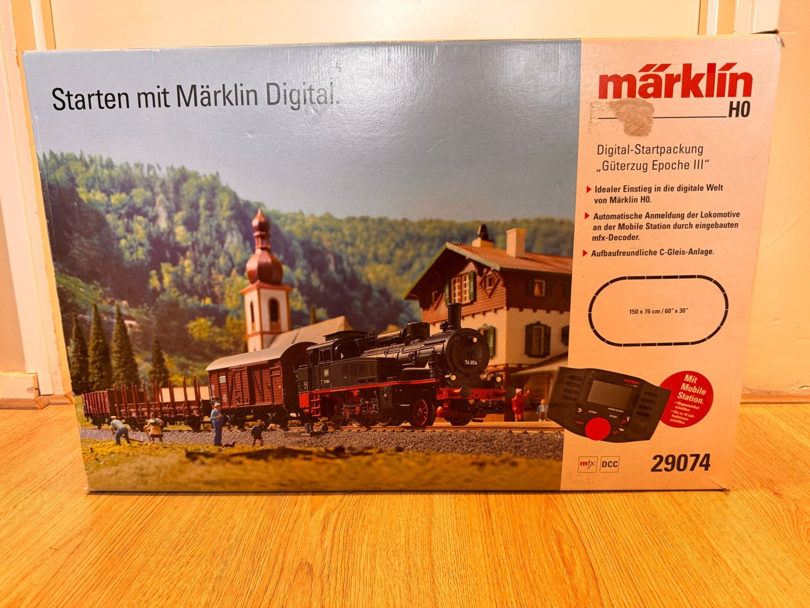 Märklin Digitale Startset Goederentrein Tijdperk III, Hobby en Vrije tijd, Modeltreinen | H0, Ophalen, Wisselstroom, Treinset
