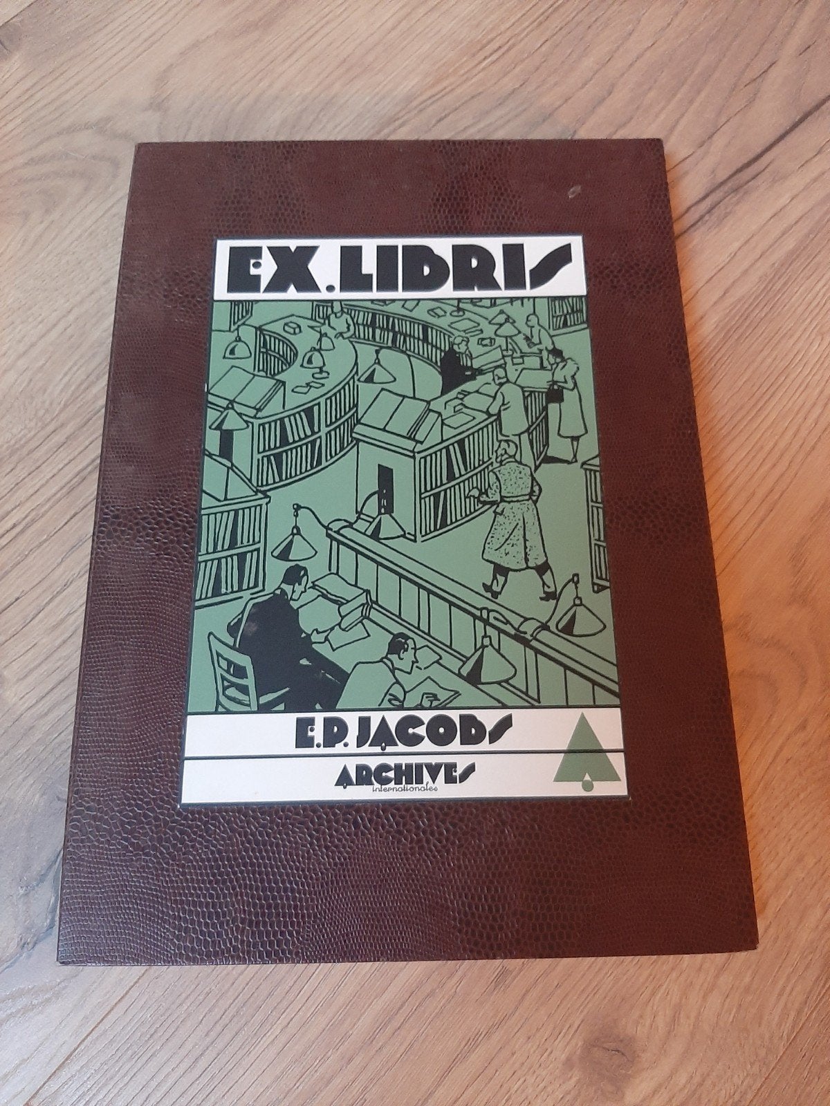 Blake en Mortimer Zeefdrukken - Ex Libris Collectie, Ophalen of Verzenden, Zeefdruk, Origineel, 1950 - 1999