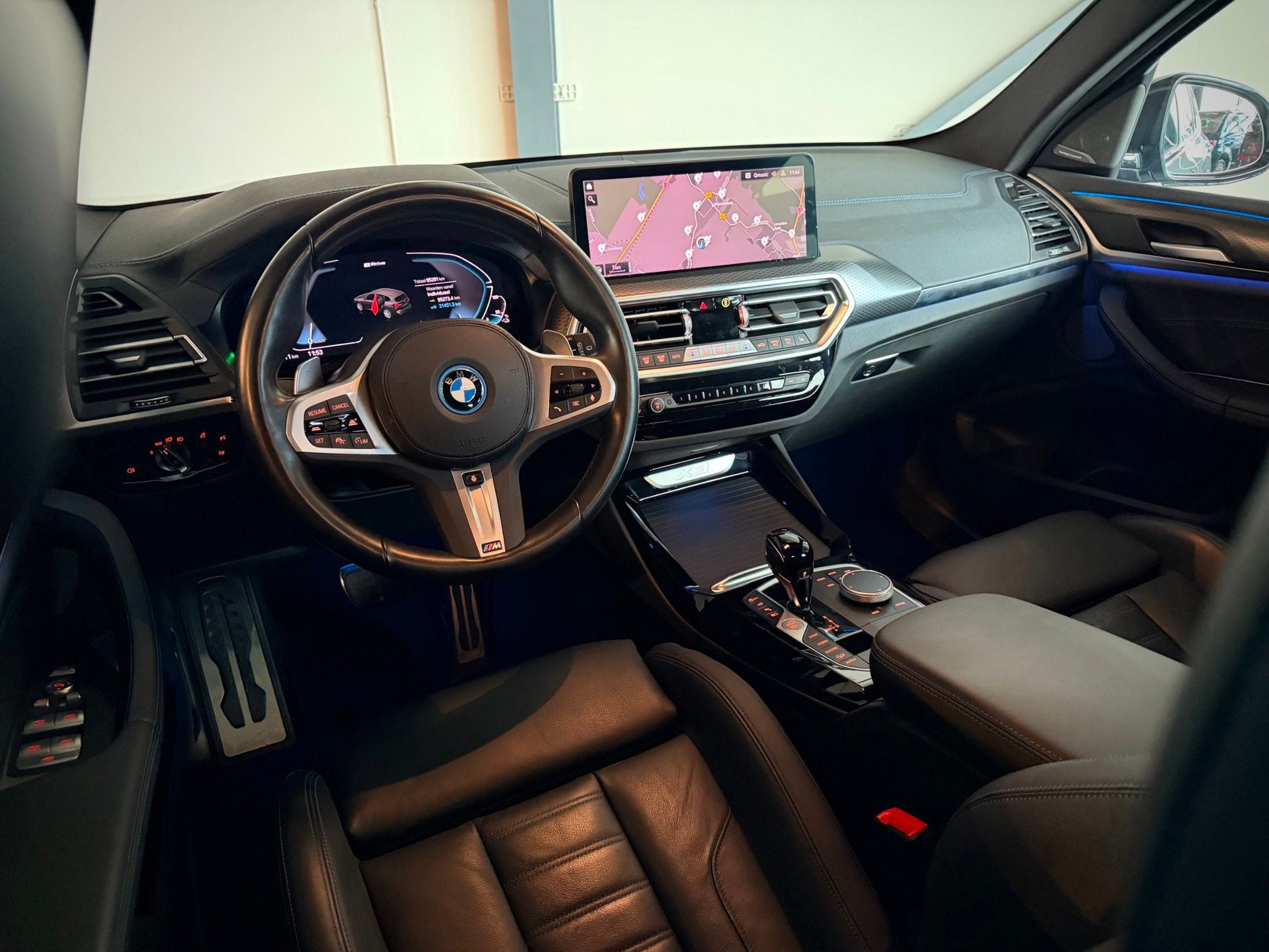 BMW X3 XDrive30e M-Seats,Trekhaak,ACC,Laser,HUD,Harman Kardo, Automaat, Gebruikt, Zwart, Adaptive Cruise Control
