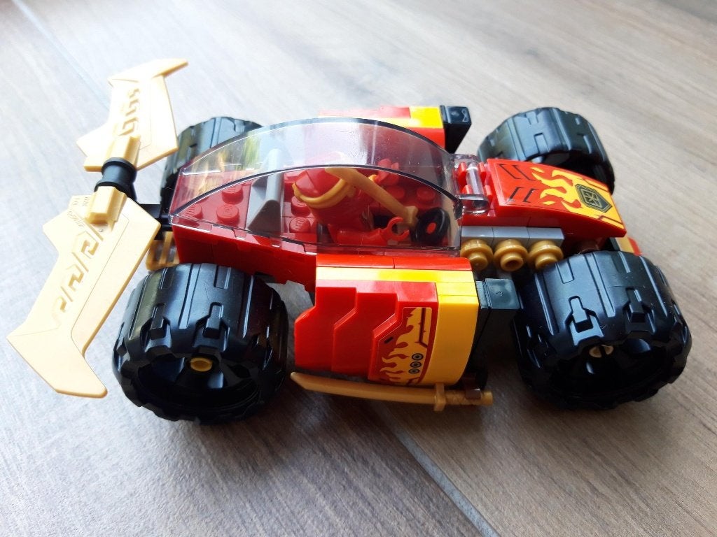 LEGO Ninjago - Kai's Ninja Racer 71780, Ophalen, Compleet, Lego, Zo goed als nieuw