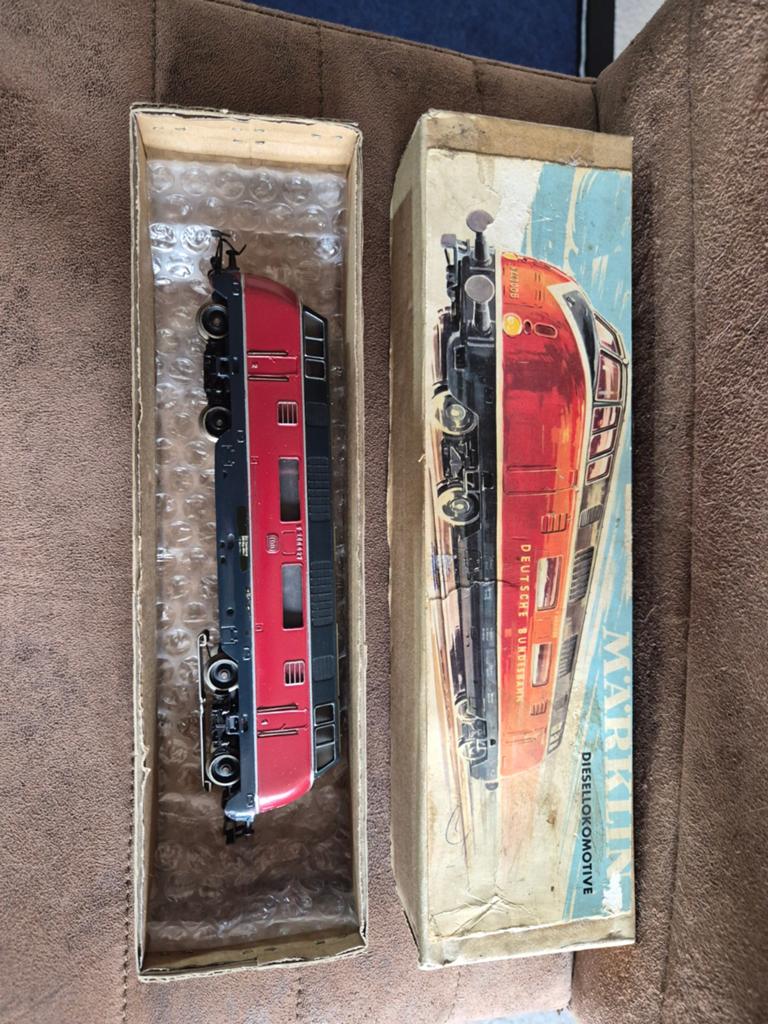 Märklin V200 Diesellocomotief - Vintage Modelspoor, Hobby en Vrije tijd, Modeltreinen | H0, Wisselstroom, Gebruikt, Locomotief