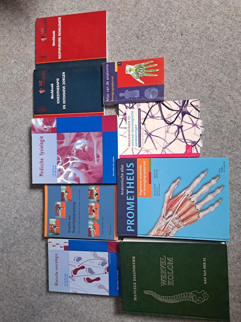 Studieboeken fysiotherapie, Boeken, Ophalen, Beta, Zo goed als nieuw, HBO