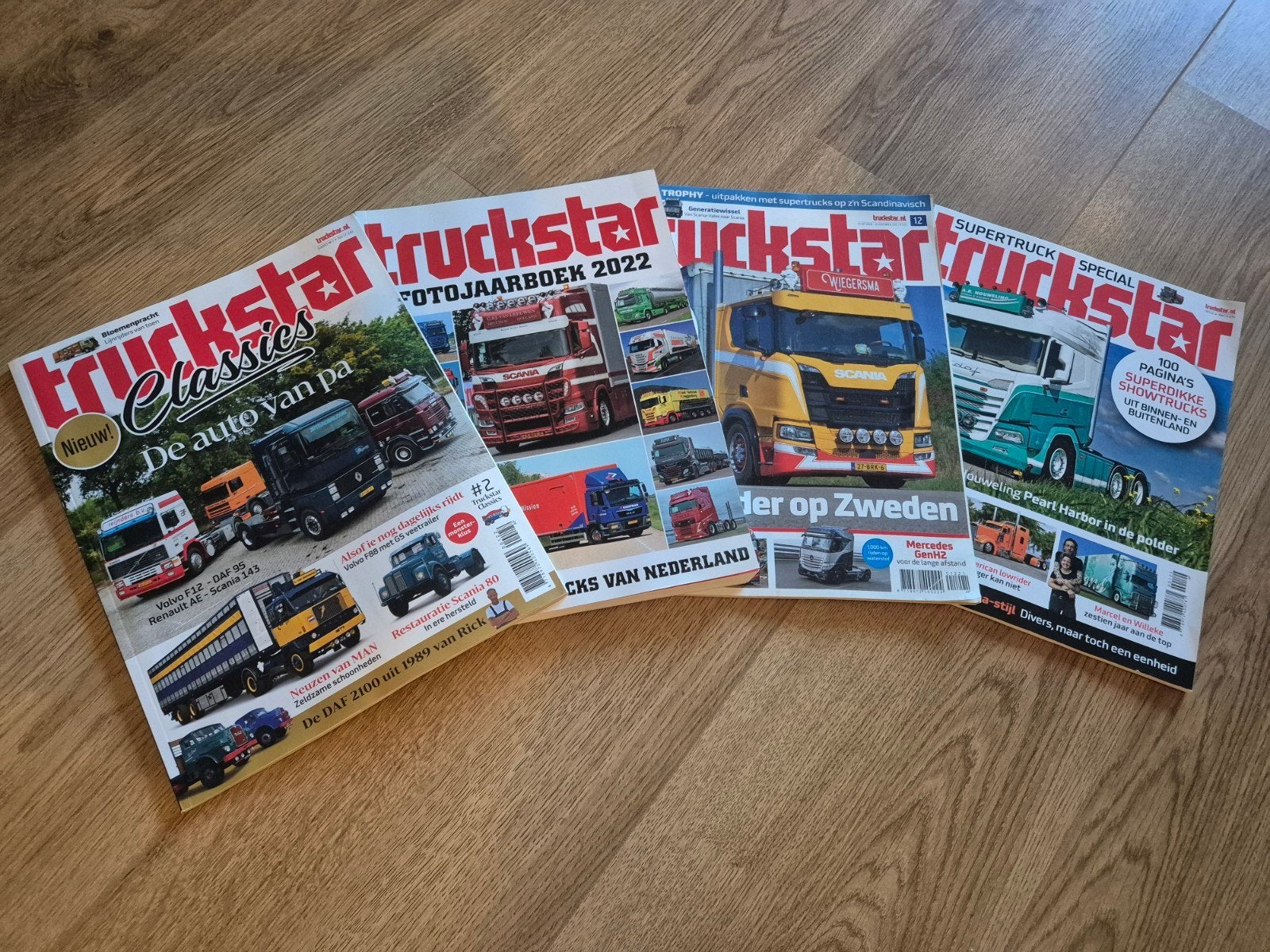 Truckstar en Truckstar Classics magazine, Ophalen, Gelezen, Overige typen