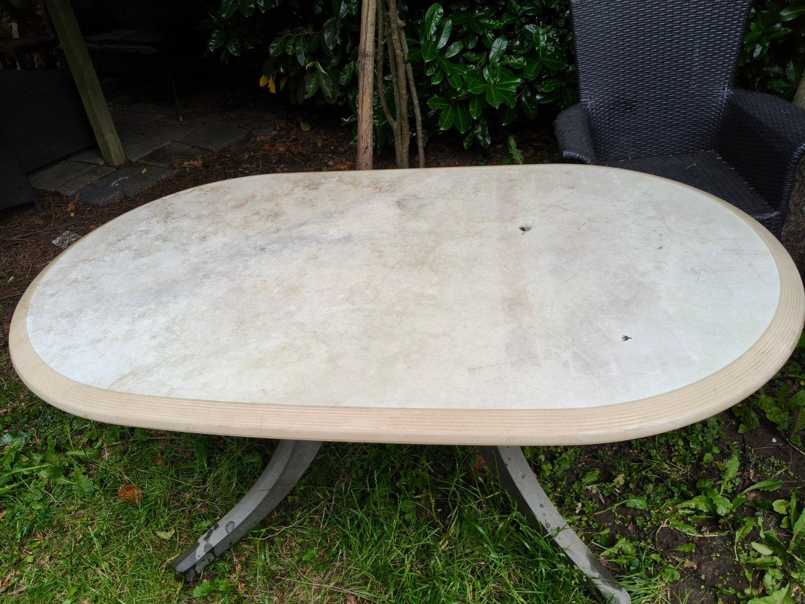 Gratis Tuintafel, Ophalen