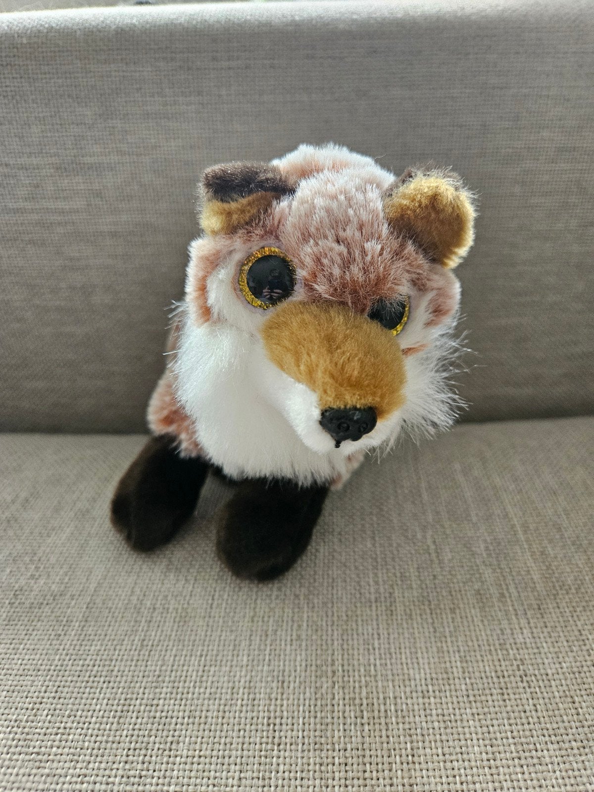 TY vosje "Fredrick" knuffel, Overige karakters, Ophalen of Verzenden, Klein (minder dan 20 cm), Bruin
