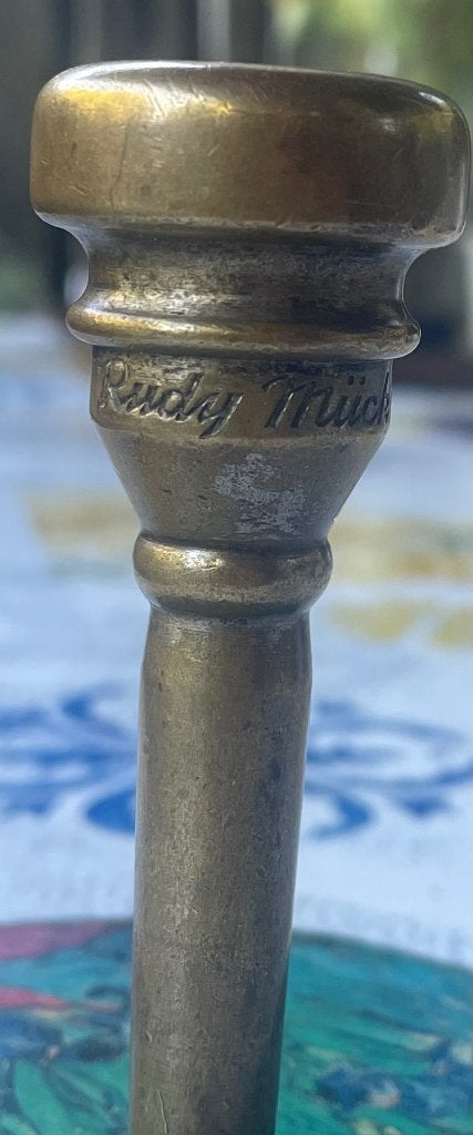 Trompet mondstuk Rudy Mück