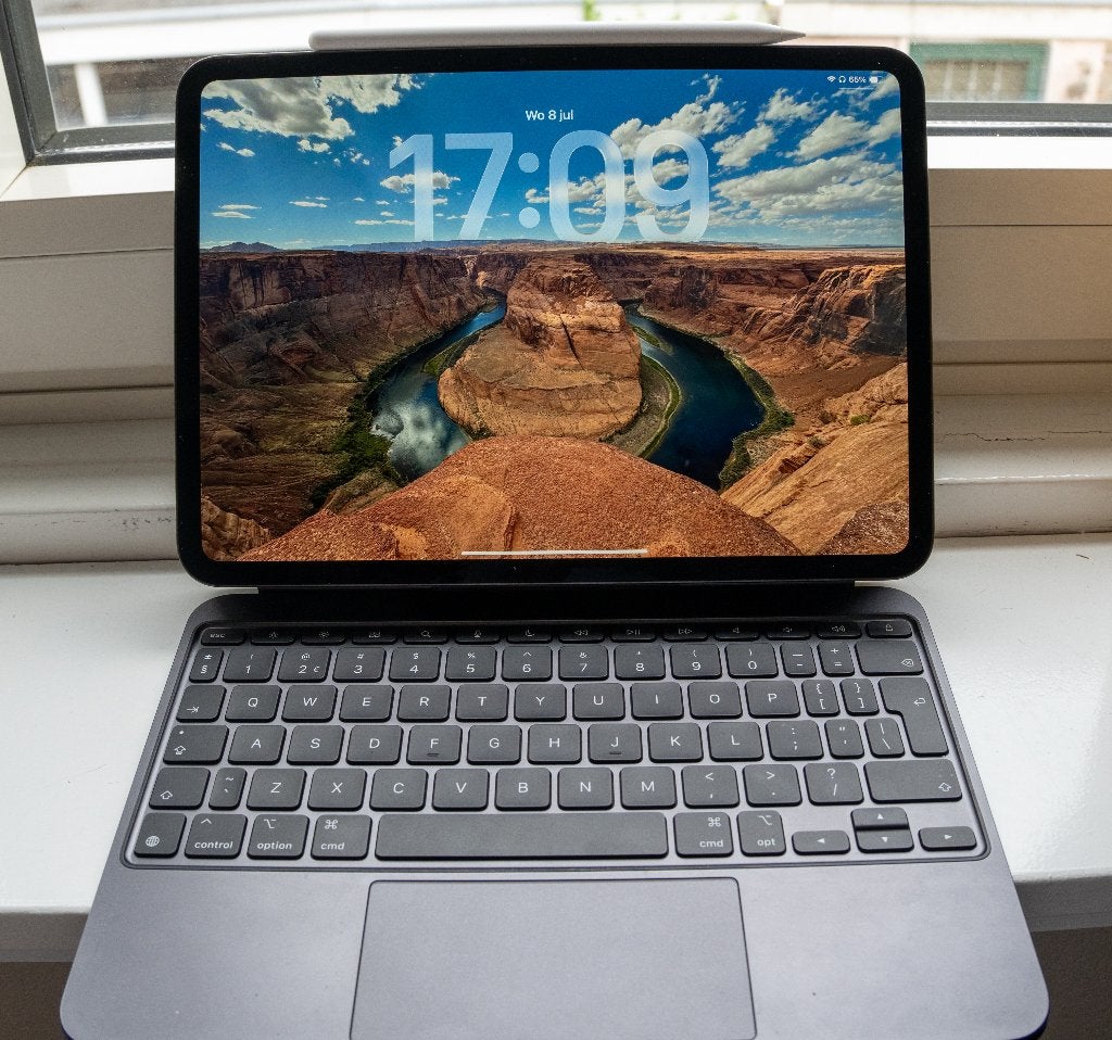 iPad Pro 11" M4 256gb + Magic Keyboard + Apple Pencil, Computers en Software, Apple iPads, Ophalen, Apple iPad, Zwart, 11 inch