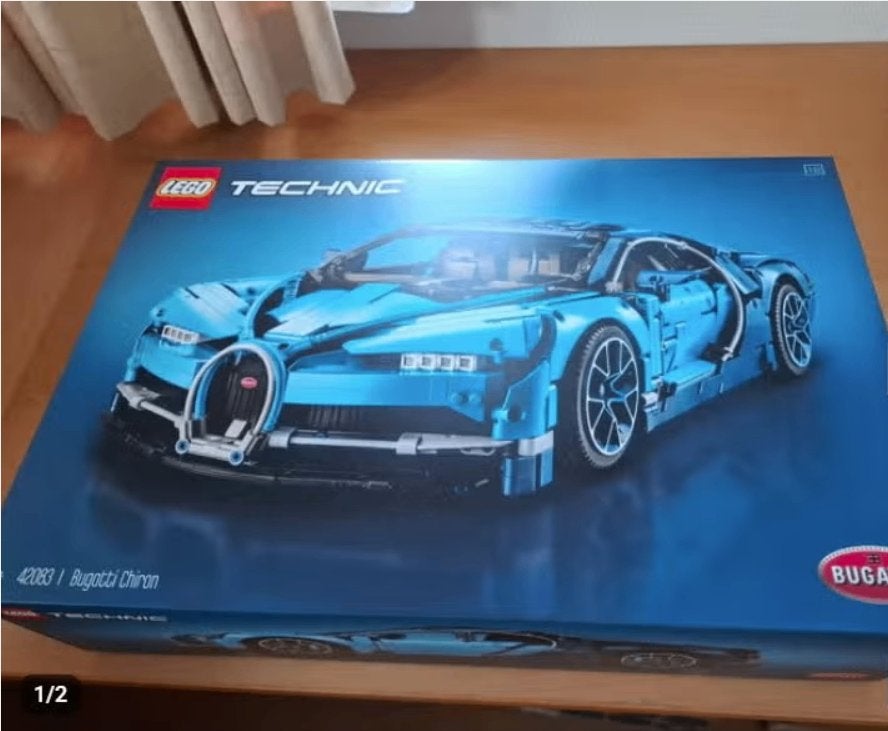 Lego Bugatti 42083 Nieuw in doos, Lego, Nieuw, Ophalen of Verzenden, Technic