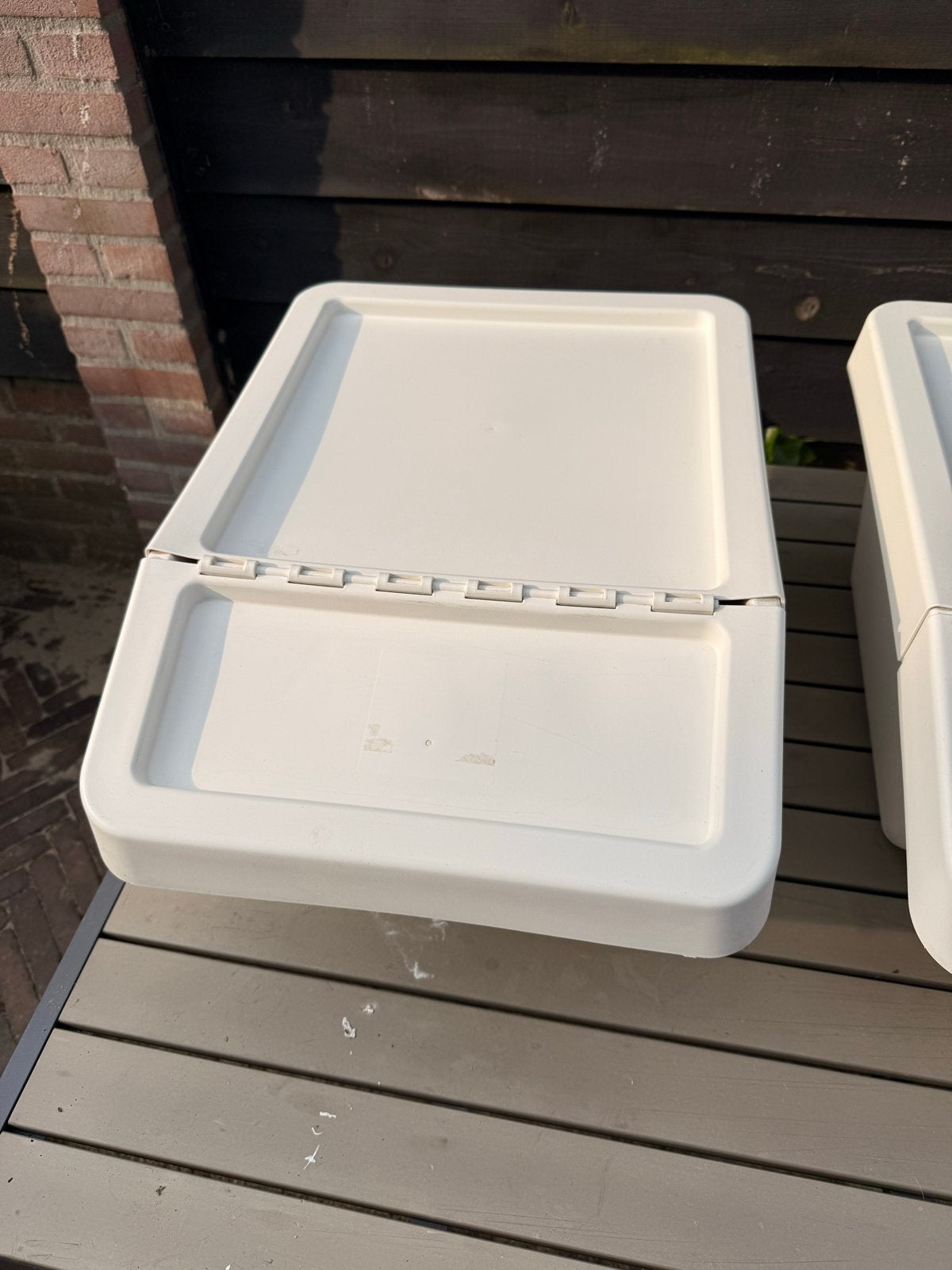2x IKEA sortera bak 37L, Huis en Inrichting, Woonaccessoires | Prullenbakken, Ophalen, Zo goed als nieuw, Kunststof, Minder dan 50 cm