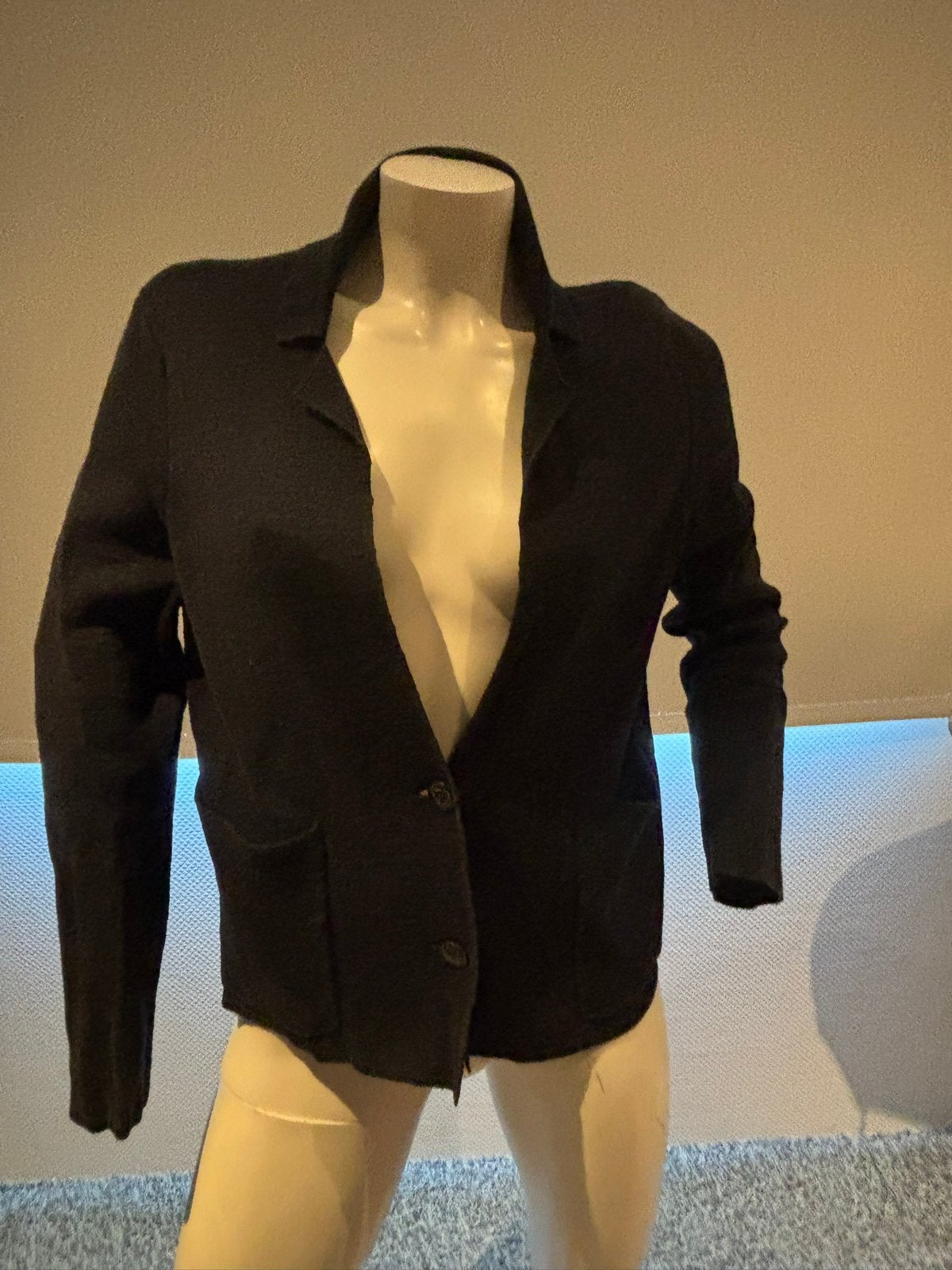 Marc o polo zwart katoen vestje maat s, ., Zwart, Ophalen of Verzenden, Zo goed als nieuw