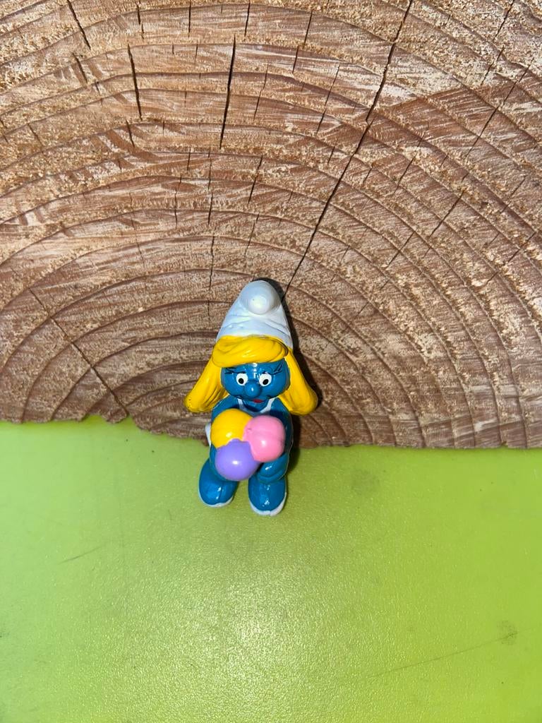 Smurfen smurf smurfin met ijsje, Ophalen of Verzenden, Zo goed als nieuw, Verschillende Smurfen