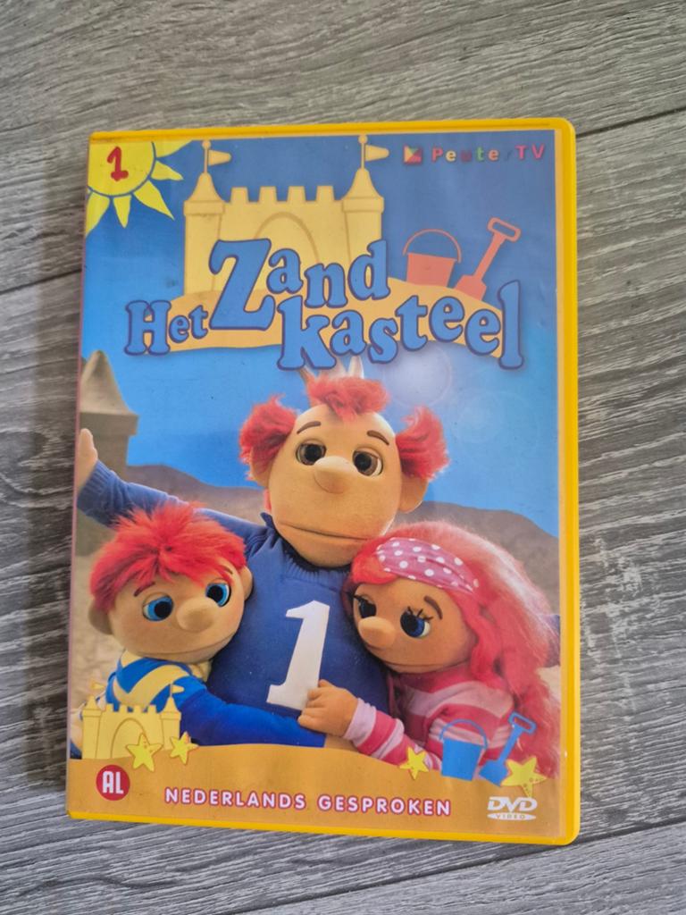 Het Zandkasteel - DVD 1 (PeuterTV), Alle leeftijden, Ophalen of Verzenden, Gebruikt, Educatief