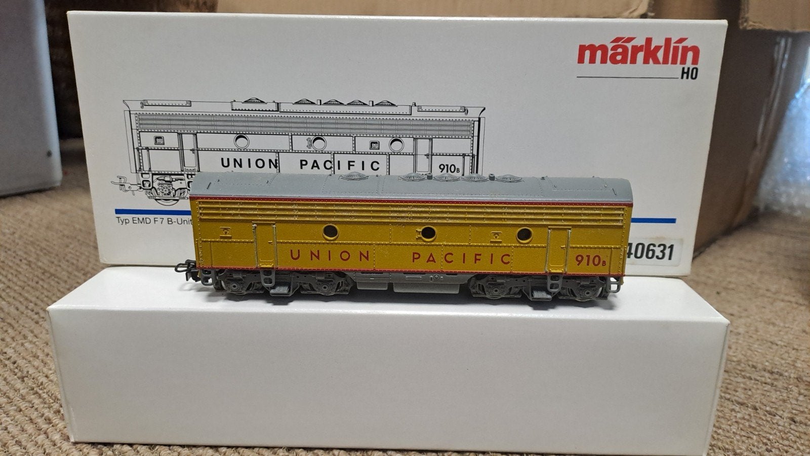 Märklin F7B Unit Union Pacific - Zo goed als nieuw, Ophalen, Wisselstroom, Rails, Zo goed als nieuw