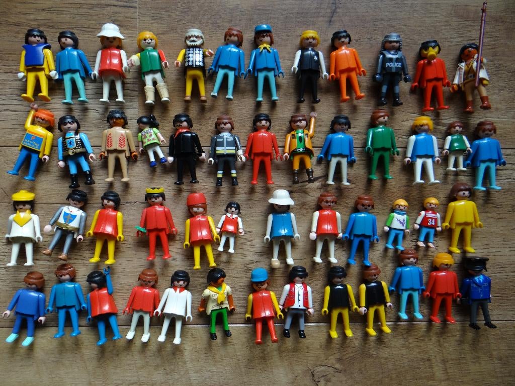 Verzameling Playmobil poppetjes en accessoires., Ophalen of Verzenden, Gebruikt