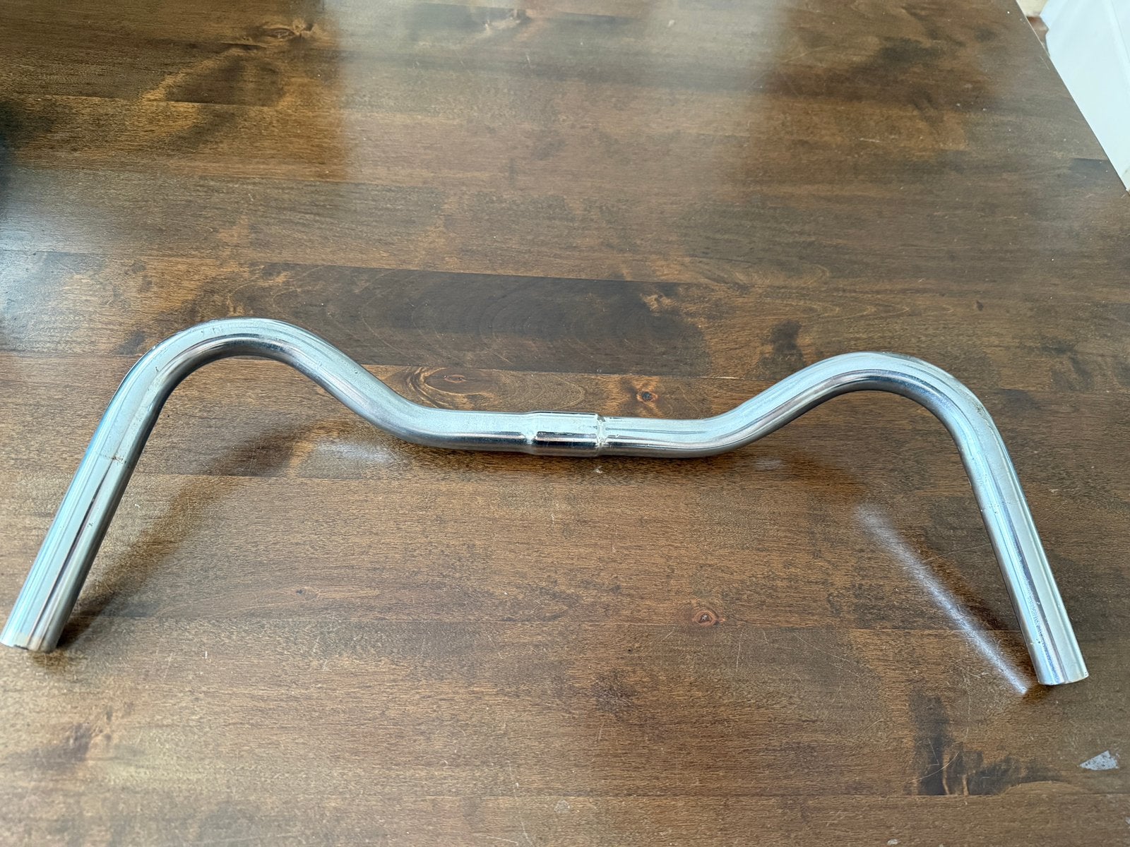 Stuur - stuurbocht - 50cm - 22.2mm - verchroomd, Ophalen, Gebruikt, Stuur, Staal