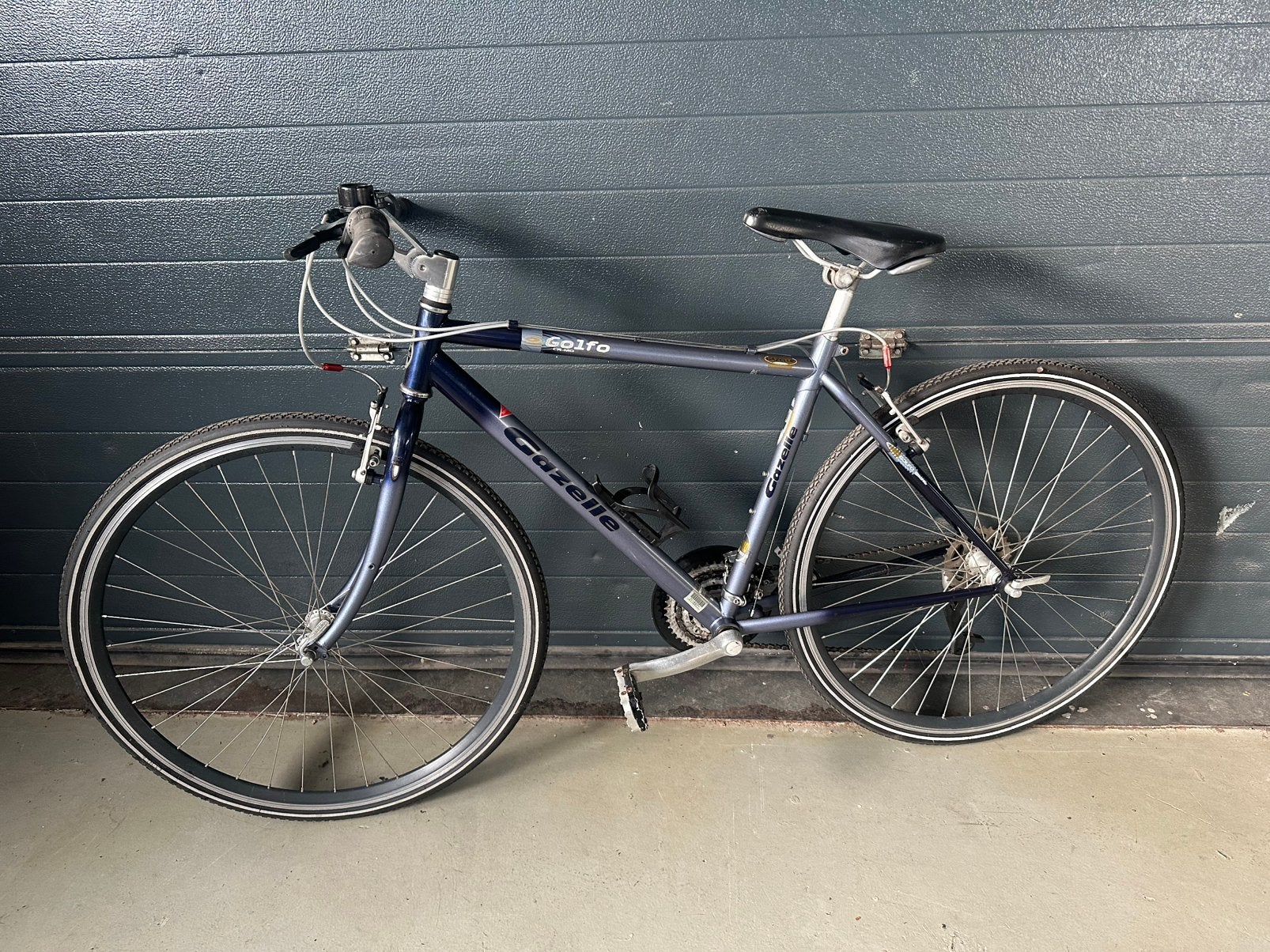 Gazelle hybride sportfiets, Ophalen, 28 inch, Velgrem, 49 tot 53 cm