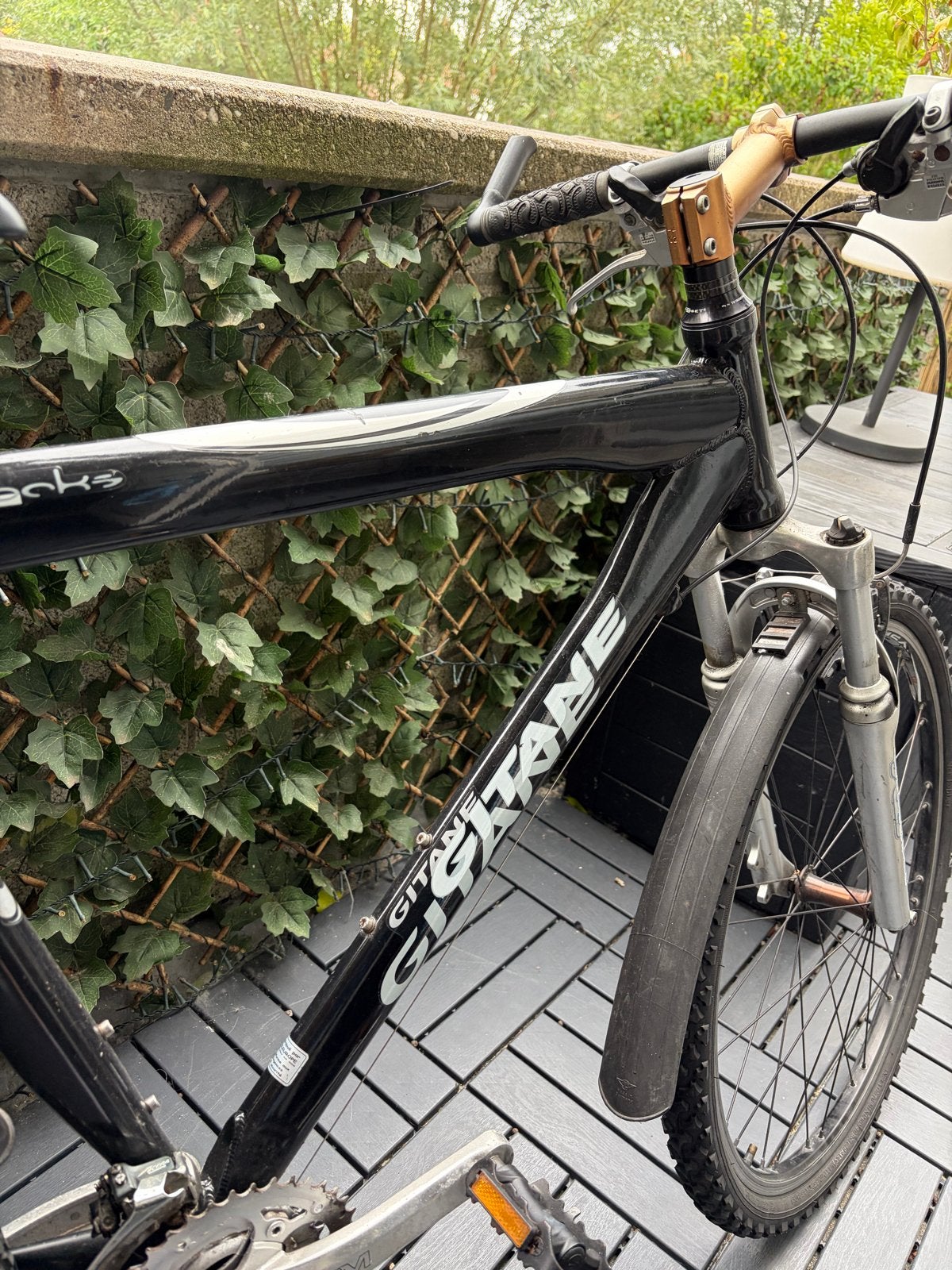 Gitane mountainbike, zwart, 26 inch wielen, Fietsen en Brommers, Gebruikt, Hardtail, 53 tot 57 cm, Ophalen