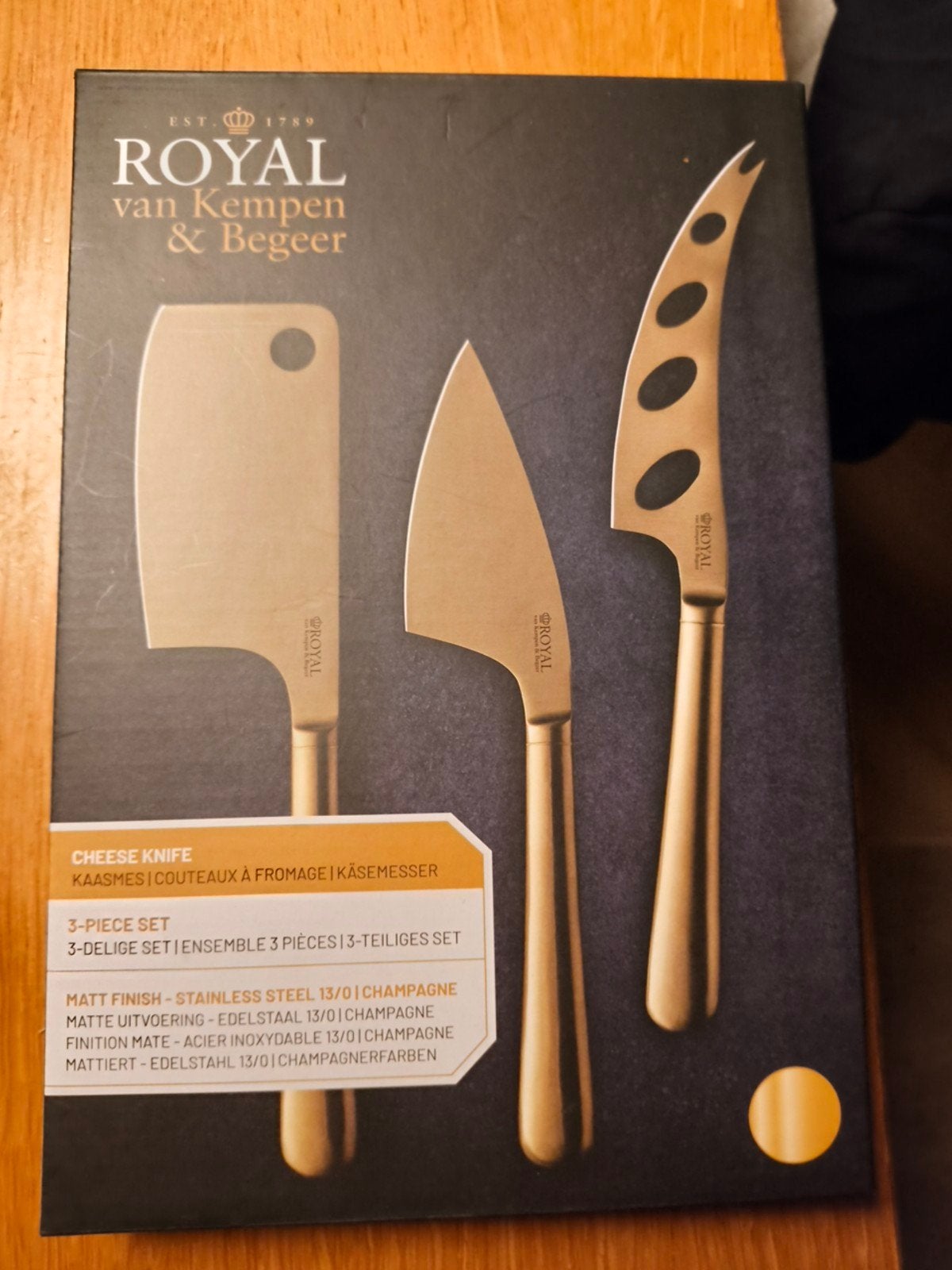 Royal van Kempen & Begeer, Huis en Inrichting, Overige typen, Goud, Verzenden, Nieuw